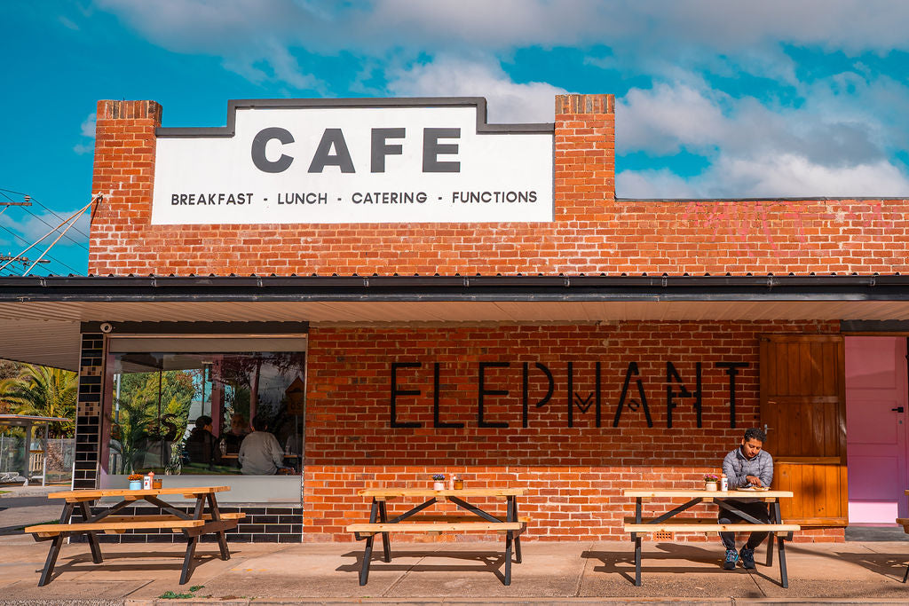 Elephant Cafe Albion shopfront